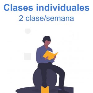 Clase individual 2h/semana 1 alumno - Tipo 1